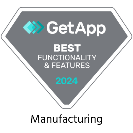 GetApp Award badge for Kechie ERP Manufacturing Module